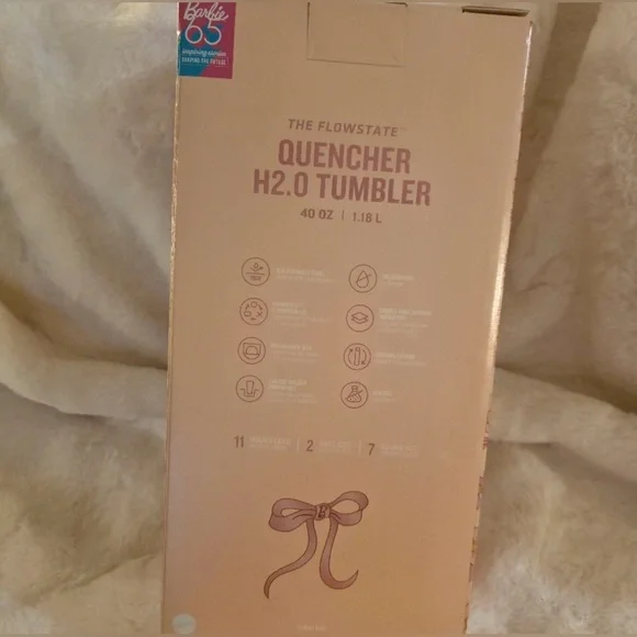 BARBIE X Stanley Peach Barbie 40OZ Quencher Limited Edition Tumbler - Picture 2 of 4